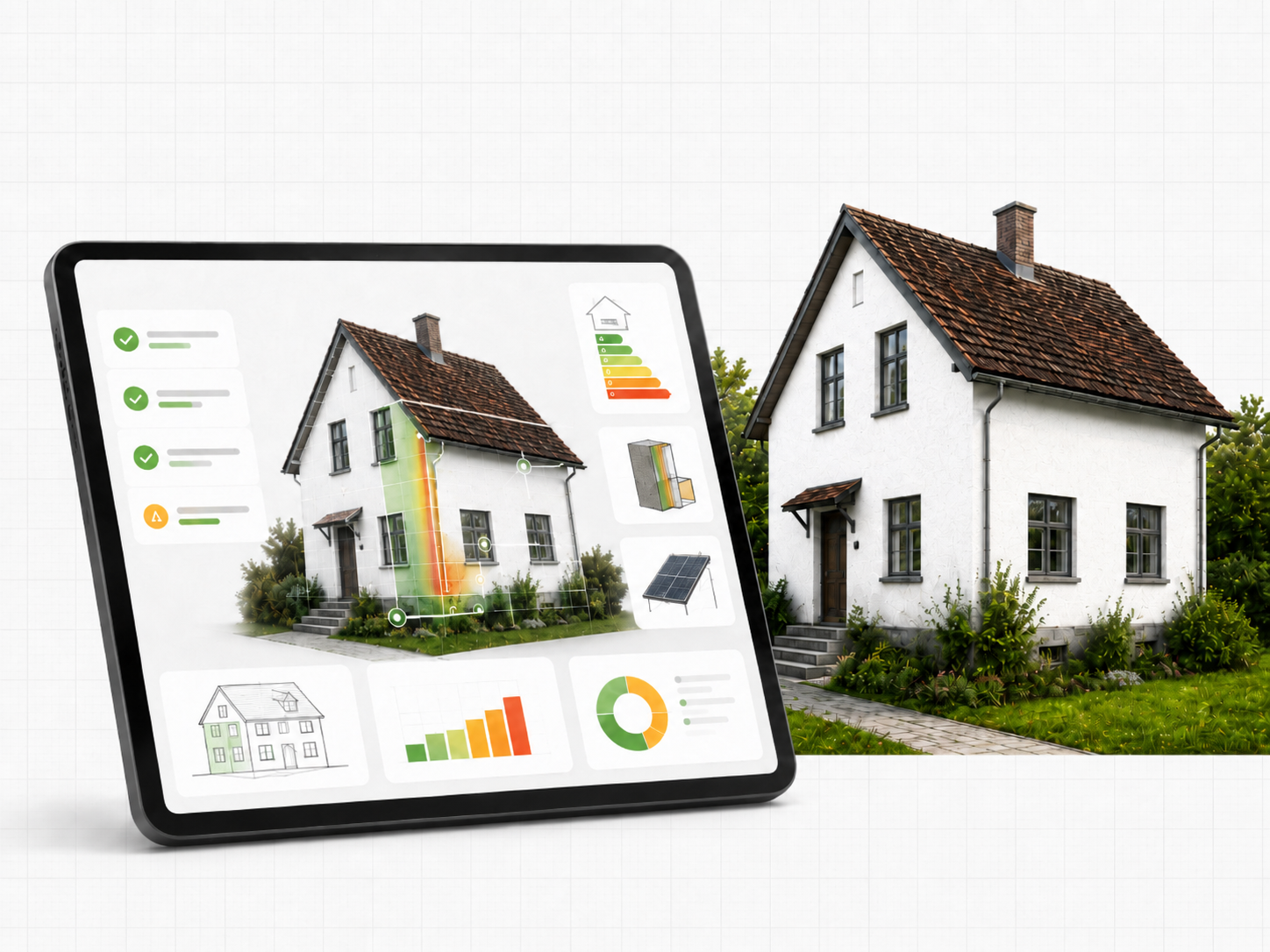 Energetische Beratung anhand eines digitalen Gebäudemodells